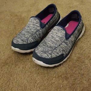 Blue Slip-On Shoes